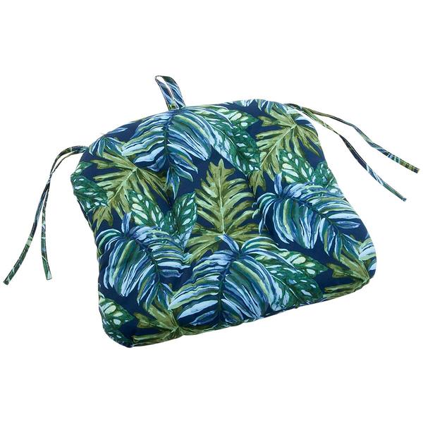 Jordan Manufacturing Tropical Print Outdoor Chair Cushion