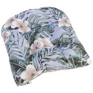 Jordan Manufacturing Floral Wicker Chair Cushion - Pale Blue