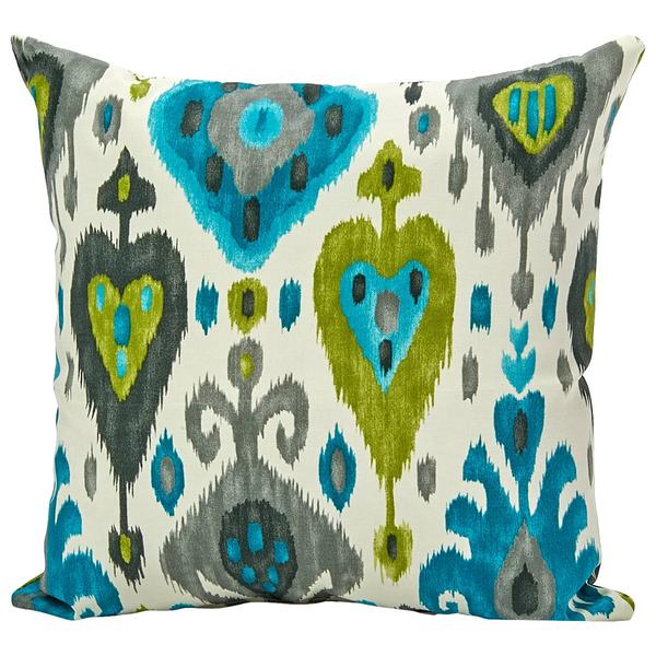 Jordan Manufacturing 16in. Pillow - Turquoise/Multi