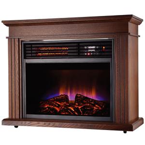 Warm Living Infared Wooden Fireplace Heater