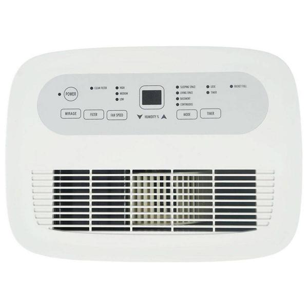 JHS 35 Pint Dehumidifier alternate view