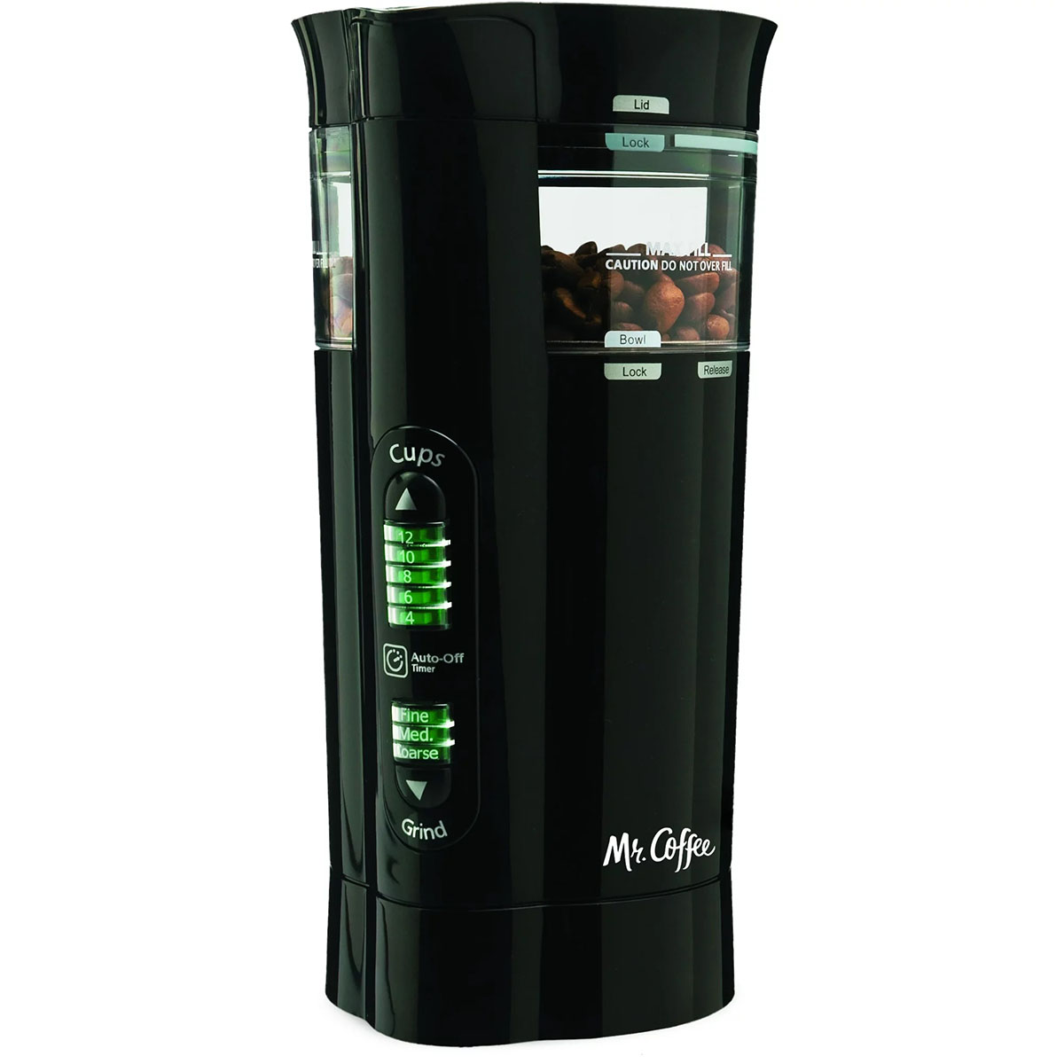 Mr. Coffee(R) 12 Cup Electric Programmable Coffee Grinder
