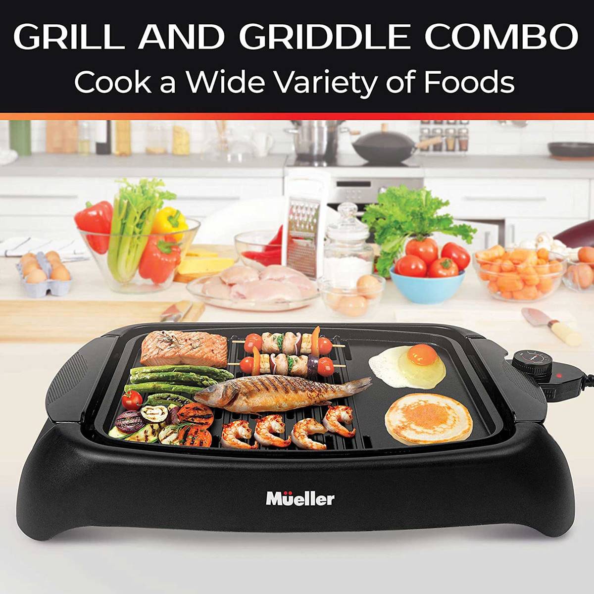 Mueller Ultra Gourmet Electric Smokeless Indoor Grill