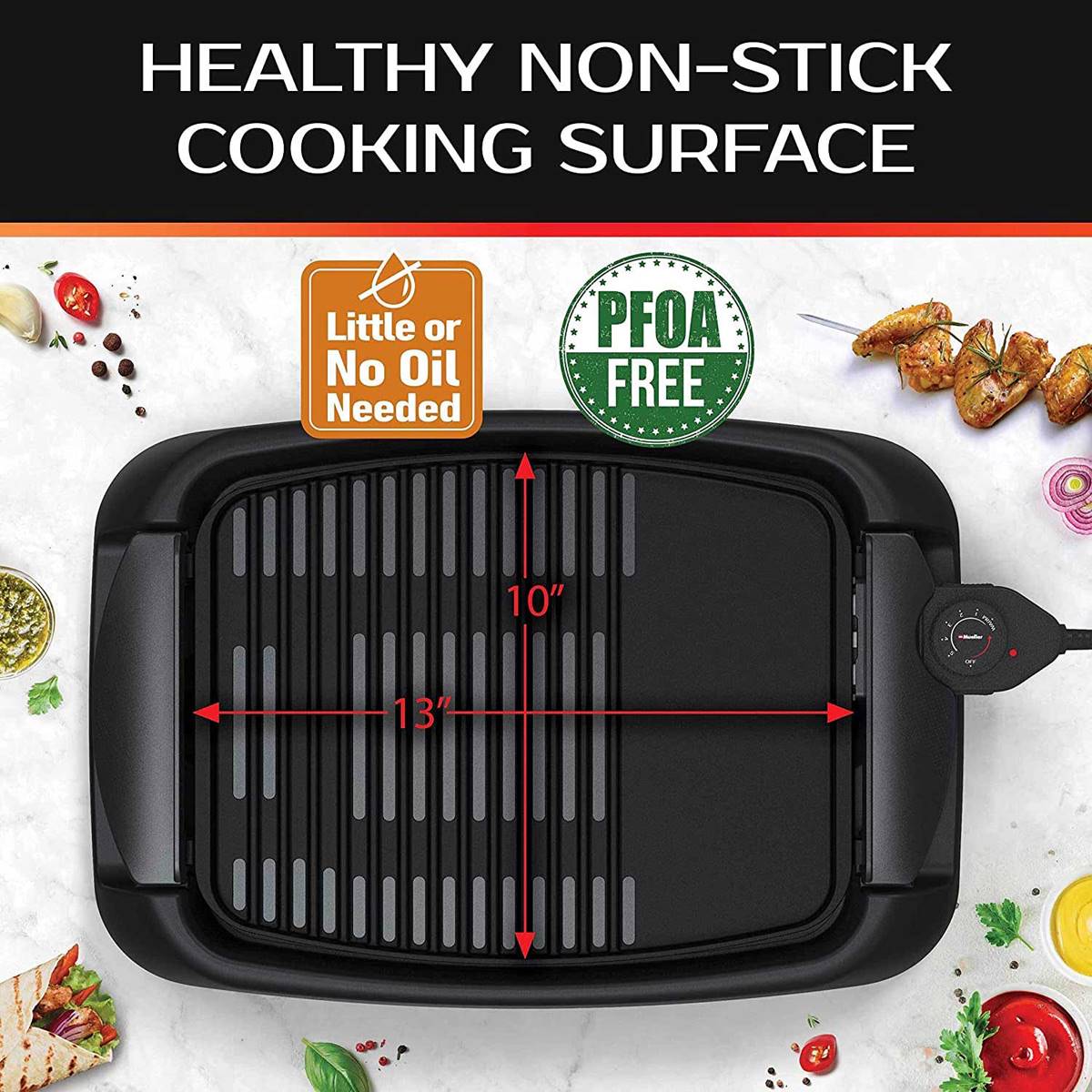 Mueller Ultra Gourmet Electric Smokeless Indoor Grill