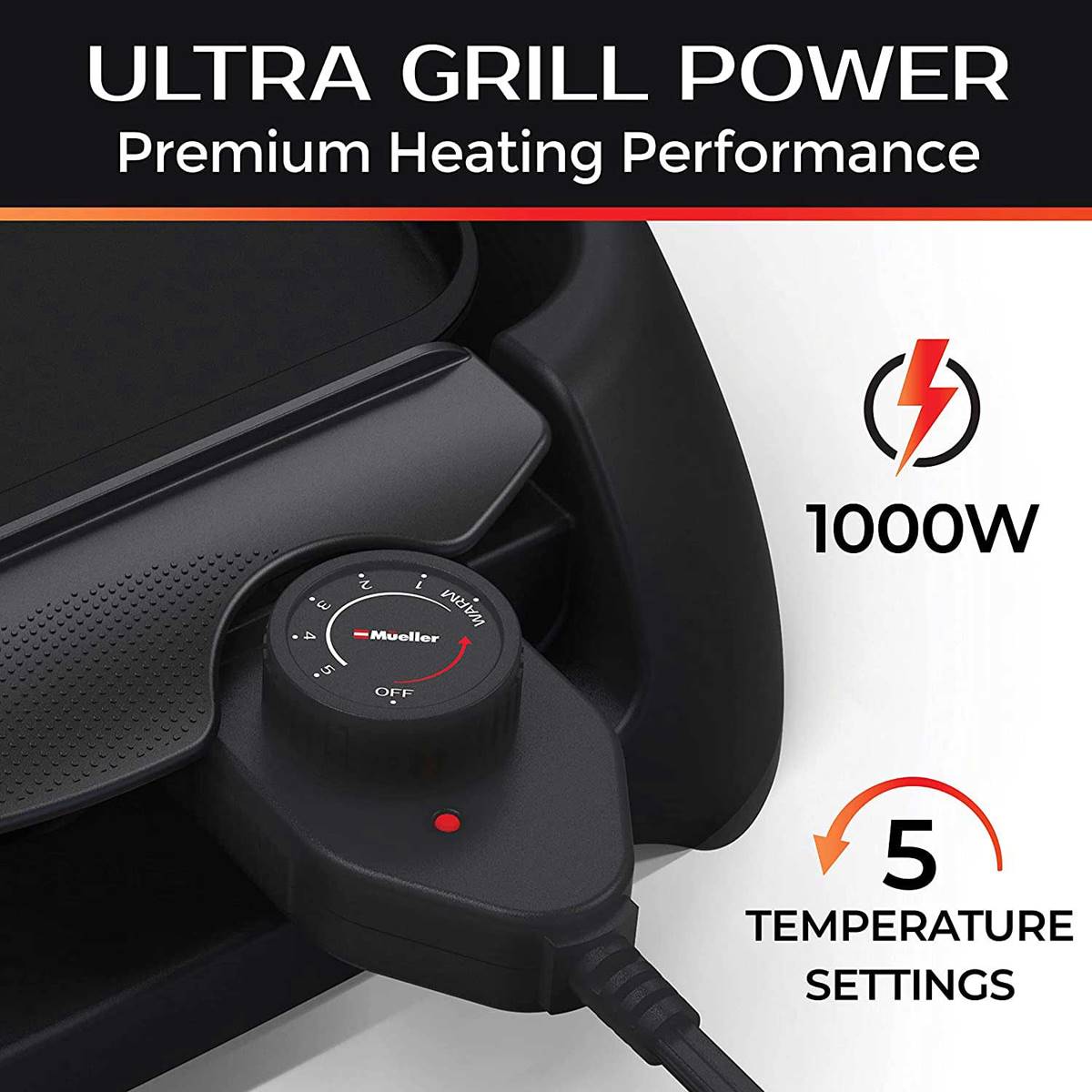 Mueller Ultra Gourmet Electric Smokeless Indoor Grill