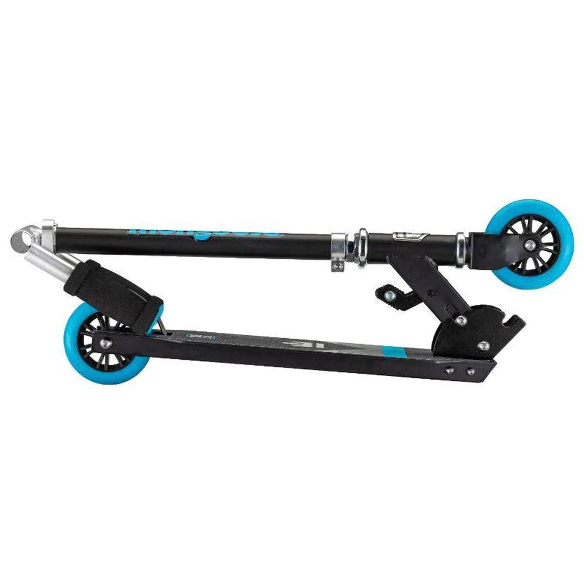 Mongoose Trace Youth Kick Scooter - Black/Blue