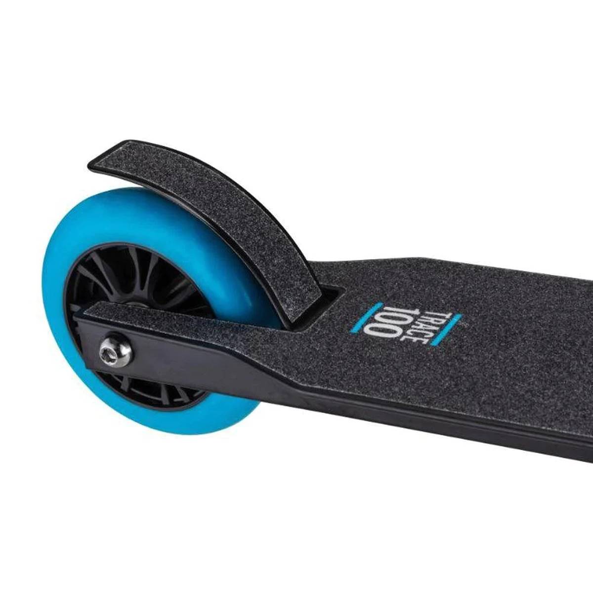 Mongoose Trace Youth Kick Scooter - Black/Blue