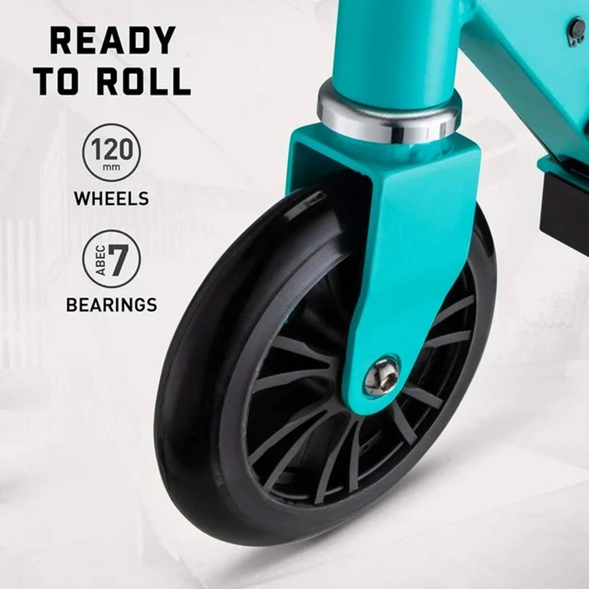 Mongoose Trace Youth Kick Scooter - Teal