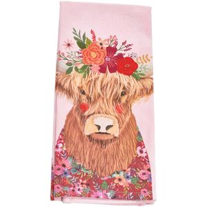 Kay Dee Highland Cow Kitchen Towel