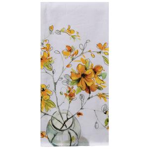 Sweet Home Forsythia Print Dual Purpose KTowel