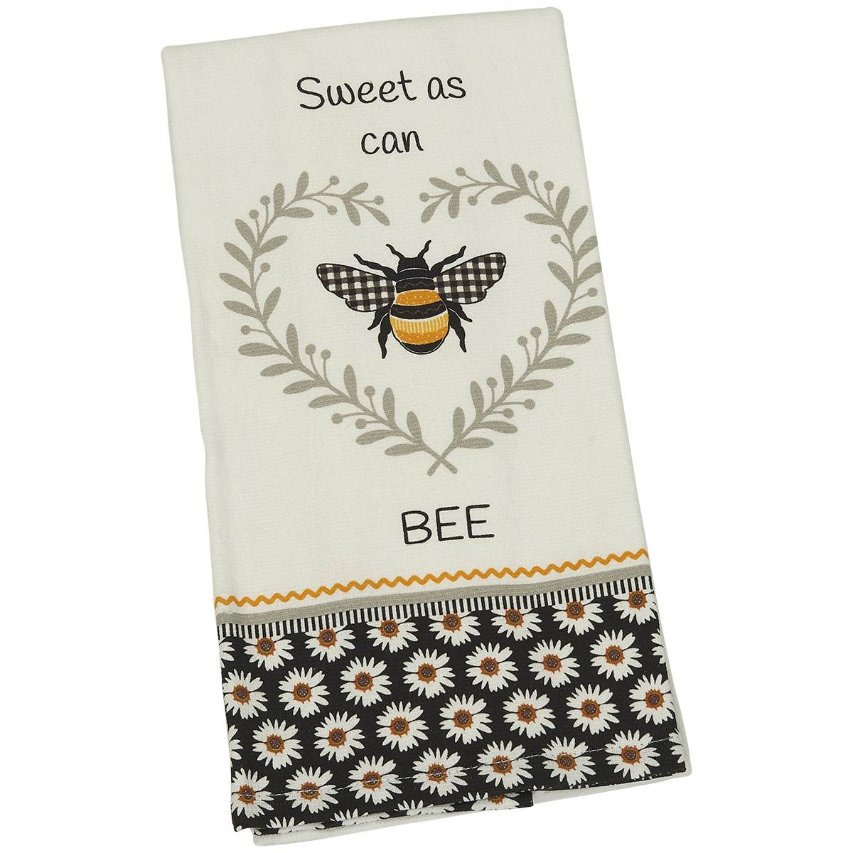 Essential Kitchen Sweet As Can Bee Kitchen Towel