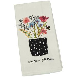 Essential Kitchen Life in Bloom Kitchen Towel