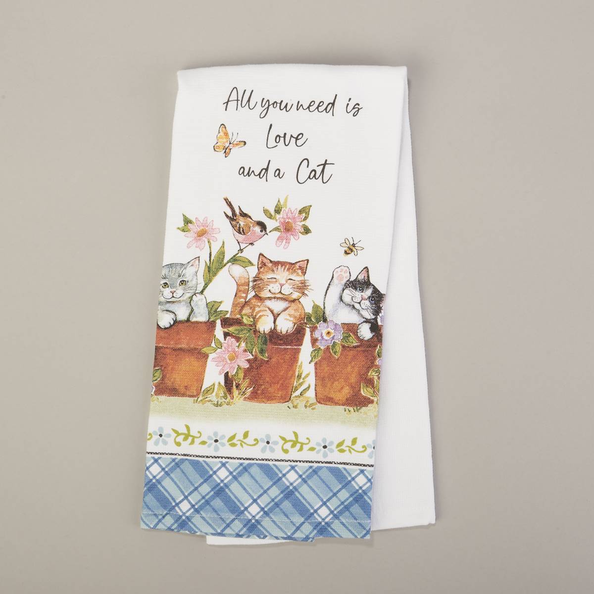 Kay Dee Designs Kittens Love Terry Kitchen Towel