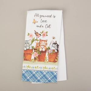Kay Dee Designs Kittens Love Terry Kitchen Towel