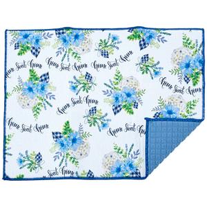 Kay Dee Floral Reversable Drying Mat