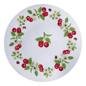 Kay Dee Sweet Cherry Braided Placemat
