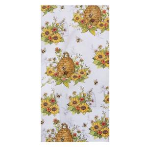 Kay Dee Bee & Floral Toss Dual Purpose Terry Kitchen Towel