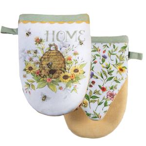 Kay Dee Bee & Floral Grabber Mitt