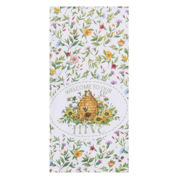 Kay Dee Bee Hive Dual Purpose Terry Kitchen Towel