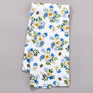 Kay Dee Blue Bee Daisy Toss Kitchen Towel