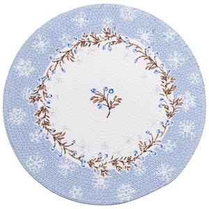 Let it Snow Braided Placemat