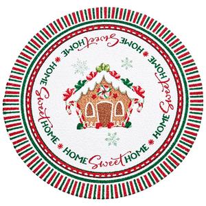 Kay Dee Sweet Gingerbread Braided Placemat