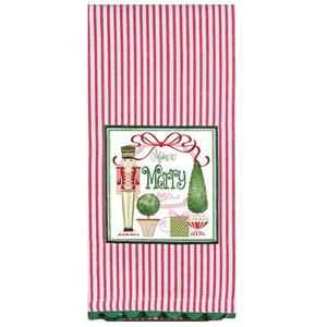 Kay Dee Merry Nutcracker Tea Towel