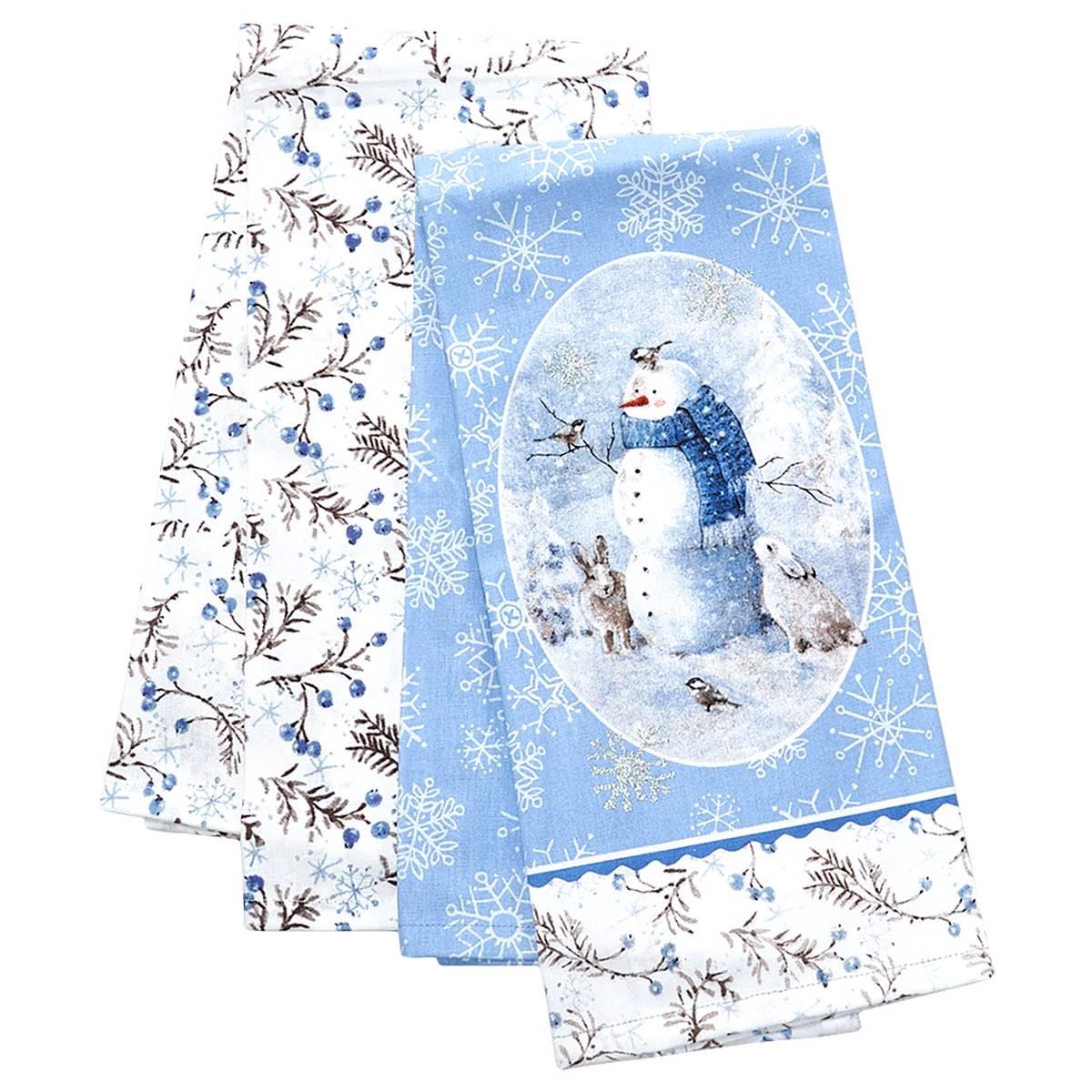 Kay Dee Let It Snow 2pc Towel Set