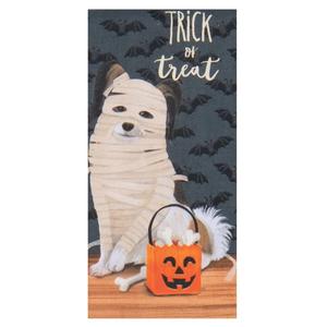 Kay Dee Trick Or Treat Dog Terry Kitchen Towel