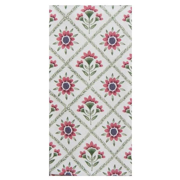 Kay Dee Designs Mulberry Bloom Block Print Kitchen Towel