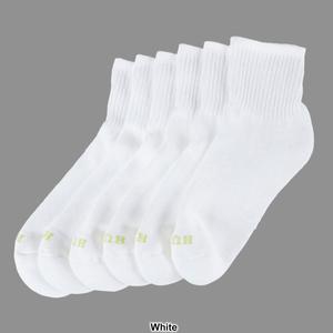Womens HUE(R) 6pk. Quarter Socks alternate view