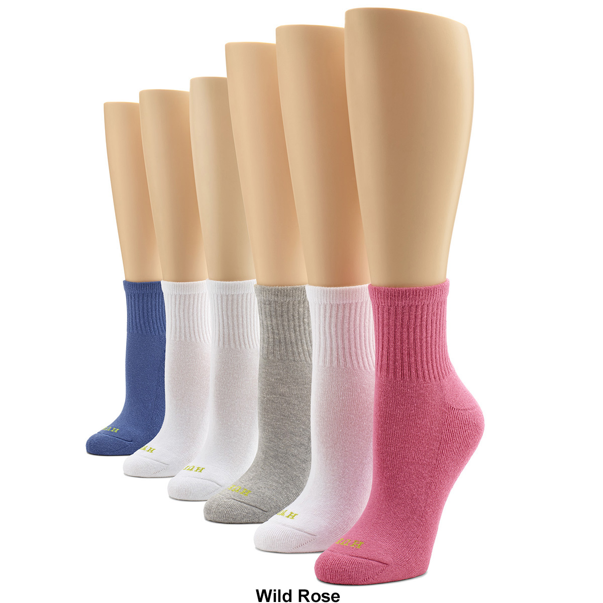 Womens HUE(R) 6pk. Quarter Socks