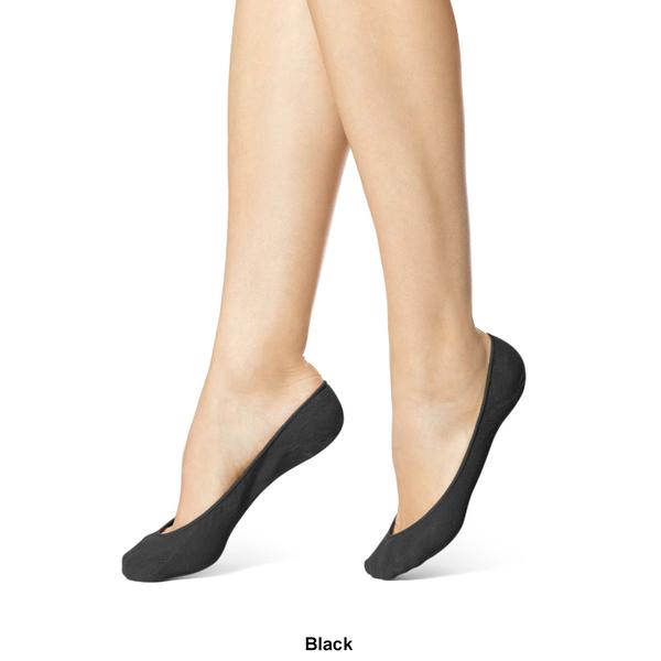Womens HUE(R) 4 pk. Hidden Cotton Foot Liners alternate view