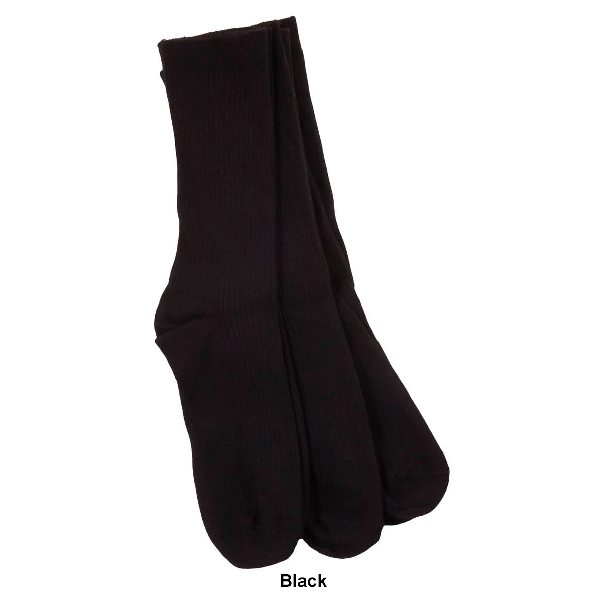 Womens HUE(R) Relaxed Top Crew Socks - 3pk.