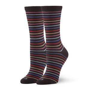 Womens HUE(R) 3pk. Super Soft Crew Socks - Stripe