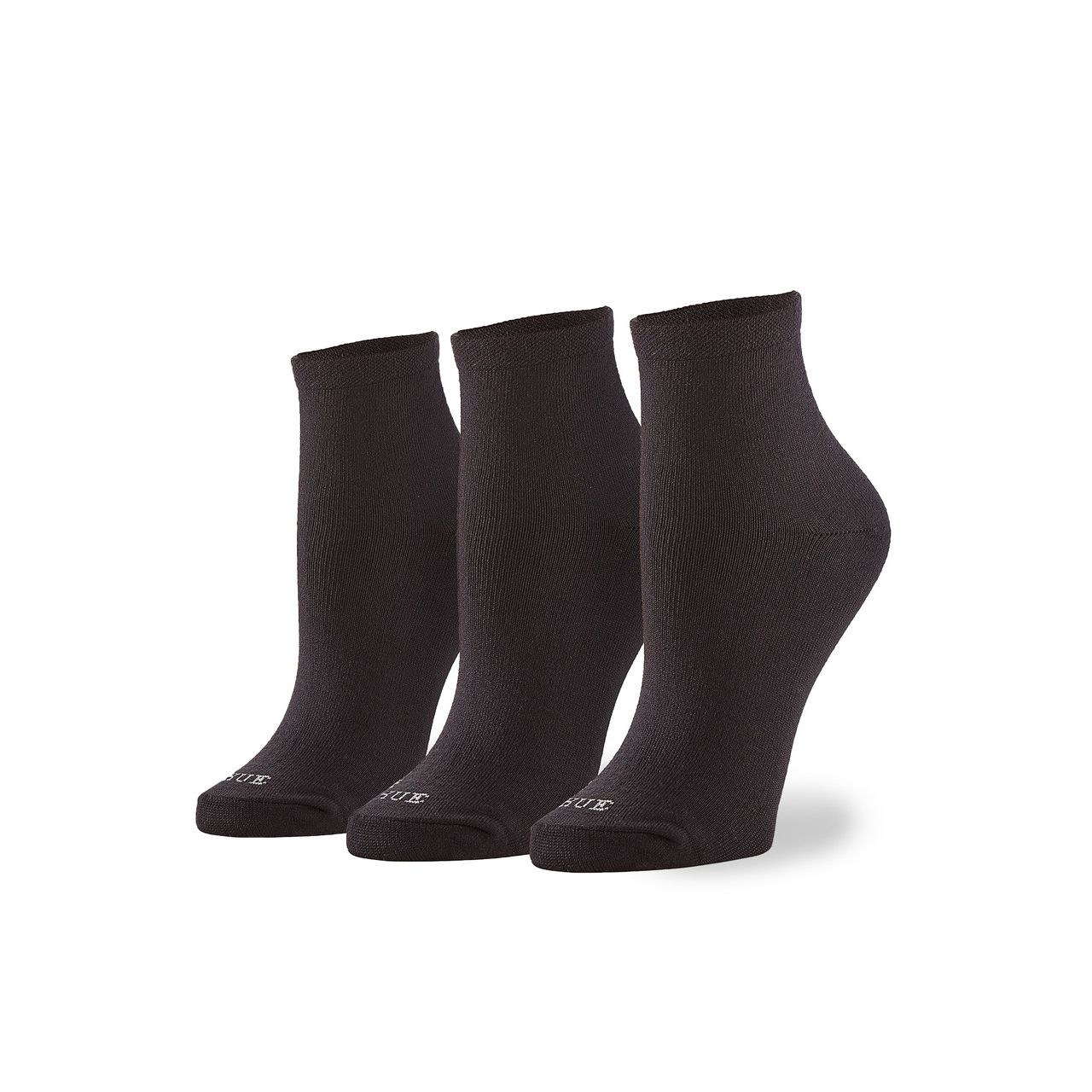 Womens HUE(R) 3Pk. Super Soft Cropped Socks