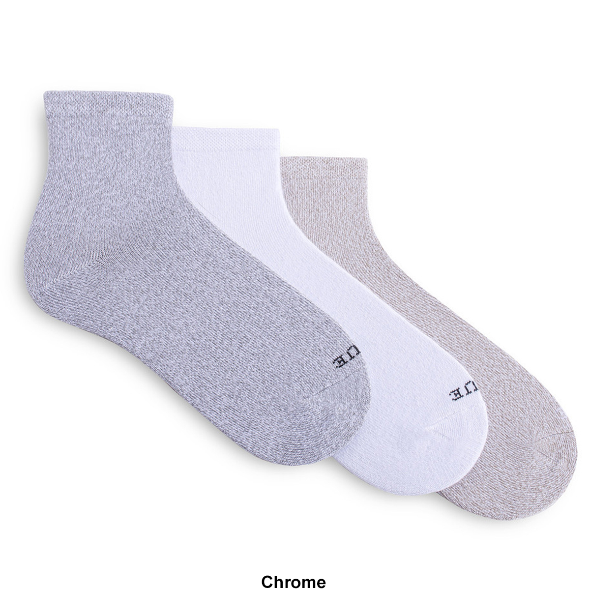 Womens HUE(R) 3Pk. Super Soft Cropped Socks