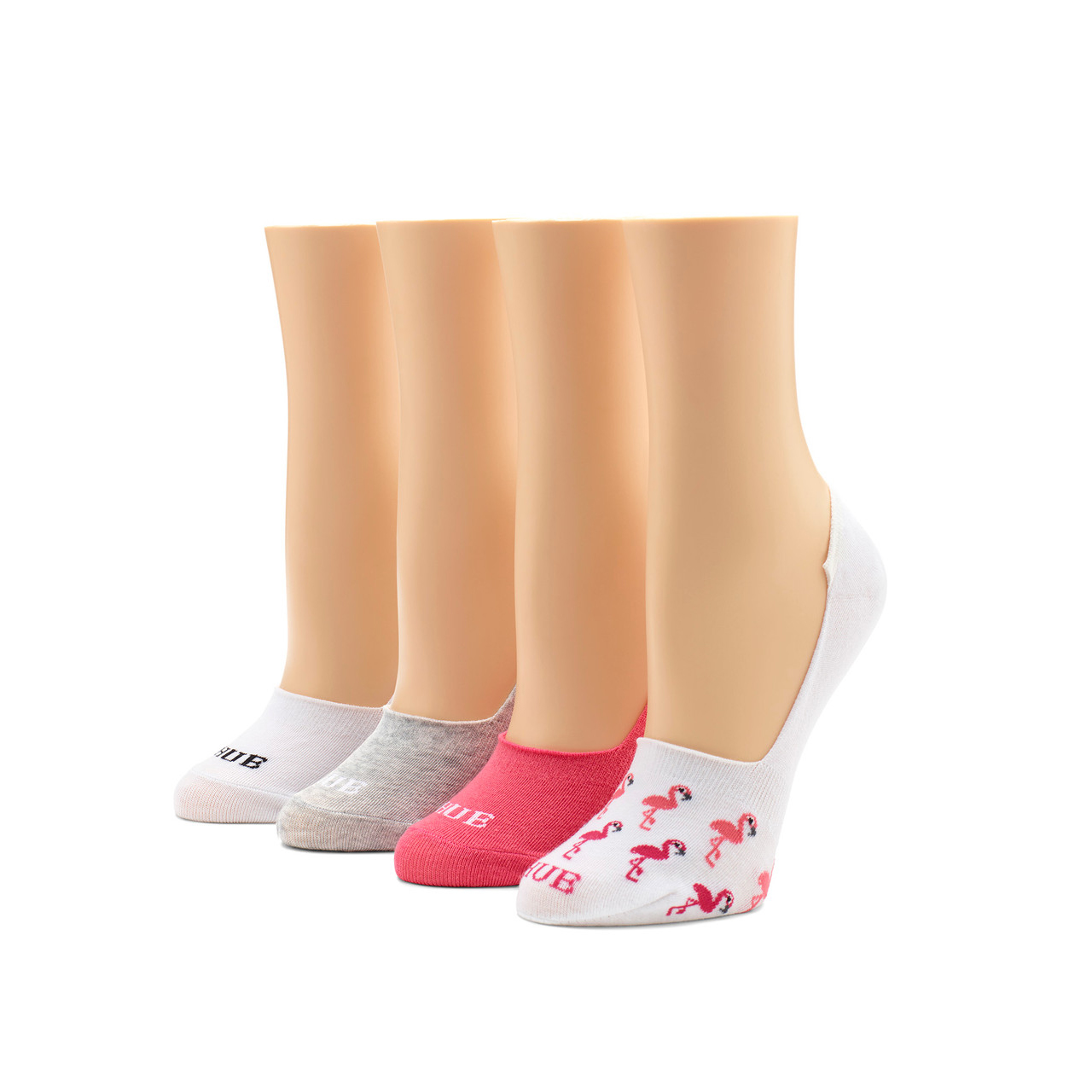 Womens HUE(R) 4pk. Sneaker Liner Socks