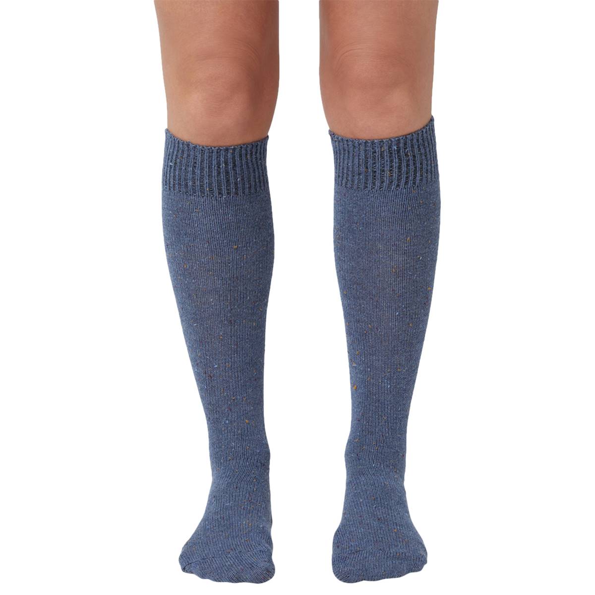 Womens HUE Tweed Knee High Socks