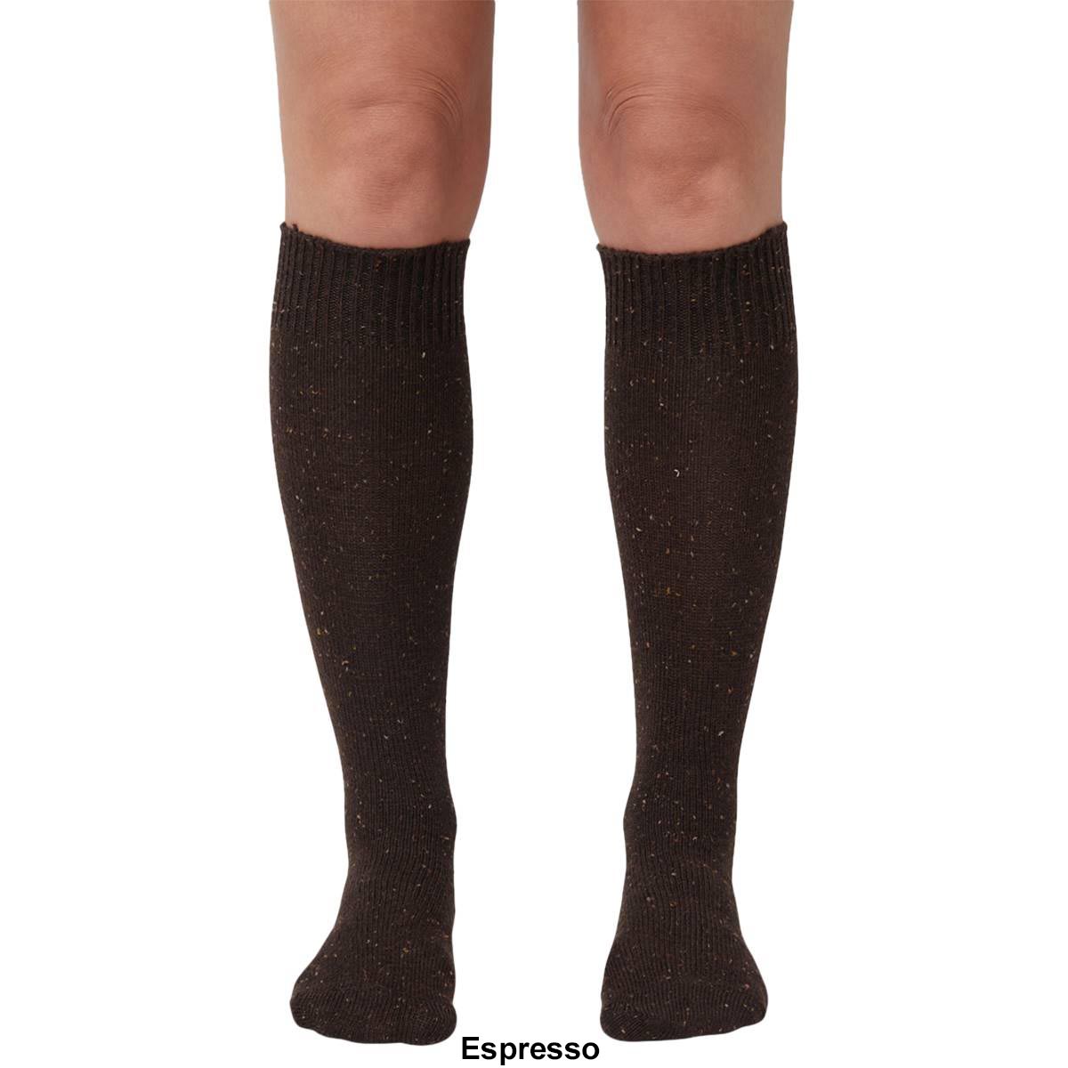 Womens HUE Tweed Knee High Socks