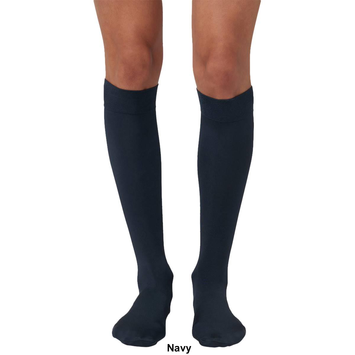 Womens HUE Luster Knee High Socks