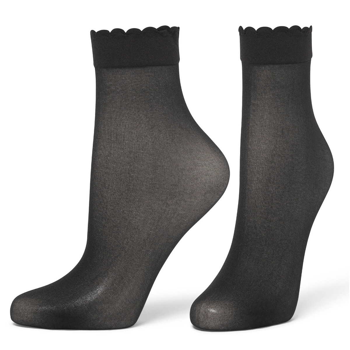 Womens HUE Sheer Ankle Socks