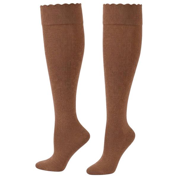 Womens HUE(R) Compression Opaque Knee High Socks