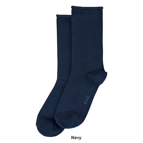 Womens HUE(R) Jean Crew Socks