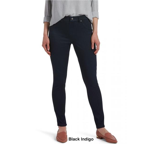 Womens HUE(R) Signature Hi-Waisted Ultra Soft Denim Leggings alternate view