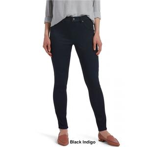 Womens HUE(R) Signature Hi-Waisted Ultra Soft Denim Leggings alternate view