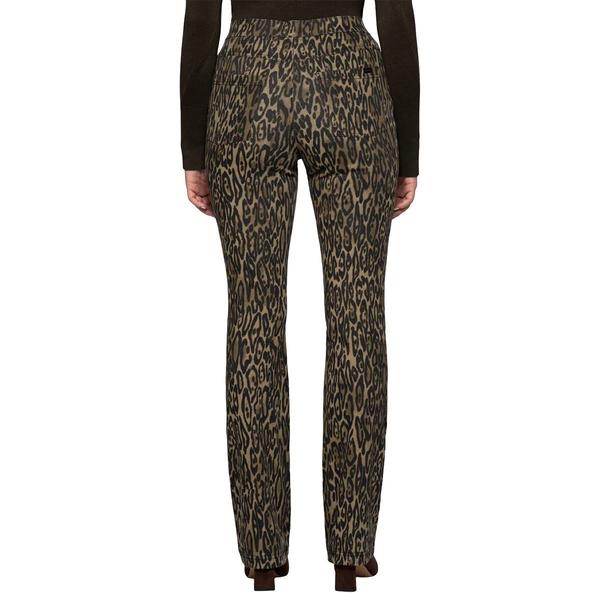 Womens HUE(R) Leopard Denim Bootcut Leggings alternate view