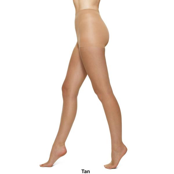 Womens HUE(R) Glossy Control Top Sheer Tights alternate view