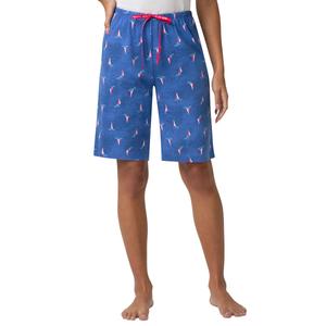 Womens HUE(R) Sailing Smiles Pajama Bermuda Shorts alternate view