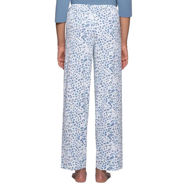 Womens HUE(R) On the Level Leopard Pajama Bottoms alternate view